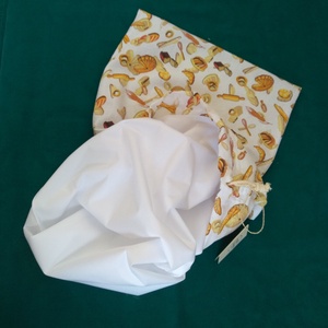 Kenyeres, süteményes zsák PUL béléssel - táska & tok - bevásárlás & shopper táska - kenyeres zsák - Meska.hu