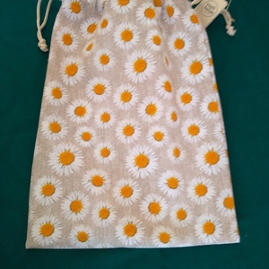 Margaréta mintás kenyeres, süteményes zsák - Meska.hu