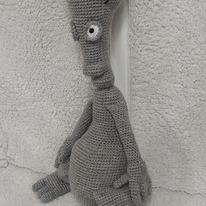 Horgolt UFO alien Roger, Játék & Sport, Plüssállat & Játékfigura, Plüss mesefigurák, Horgolás, Varrás, MESKA