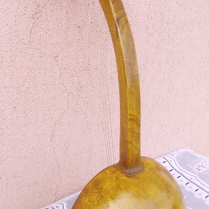 Afrikai Sefuno Korikaariye ívelt nyakú hárfalant. Pengetős tradicionális kézműves hangszer - könyv & zene - hangszer & hangszertok - Meska.hu