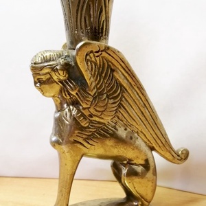 Kiméra formájú gyertyatartó bronzból. Vitange különlegesség, Otthon & Életmód, Gyertya, illat, aroma, Gyertyatartó, Fémmegmunkálás, MESKA