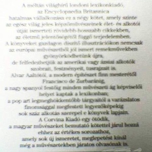 Művészeti lexikon sorozat, négy kötetes mű - könyv & zene - könyv - Meska.hu