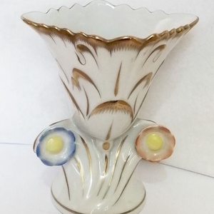 Viktória mintás aranyozott Herendi porcelán váza, Otthon & Életmód, Dekoráció, Virágdísz és tartó, Váza, Kerámia, MESKA