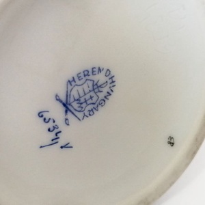 Viktória mintás aranyozott Herendi porcelán váza - otthon & életmód - dekoráció - virágdísz és tartó - váza - Meska.hu