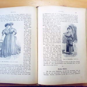 Das goldene frauenbuch. Hölgy házvezetőnőknek. Német nyelvű. XIX. századi Orvosi kézikönyv nőknek - kellékek & szerszámok - könyv, újság - használt könyv - Meska.hu