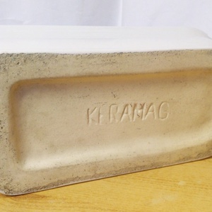 Retro kerámia fürdőkád forma virágtartó. Németországból Keramag, Otthon & Életmód, Dekoráció, Virágdísz és tartó, Cserép & Kaspó, Kerámia, MESKA
