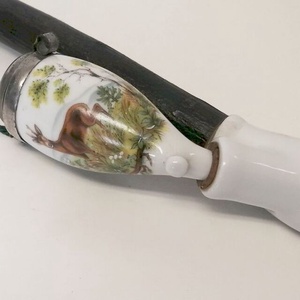 Vadas jelenetes Porcelánpipa, Otthon & Életmód, Dekoráció, Asztal és polc dekoráció, Hamutál, öngyújtó, pipa, Kerámia, MESKA