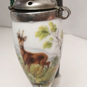 Vadas jelenetes Porcelánpipa - otthon & életmód - dekoráció - asztal és polc dekoráció - hamutál, öngyújtó, pipa - Meska.hu