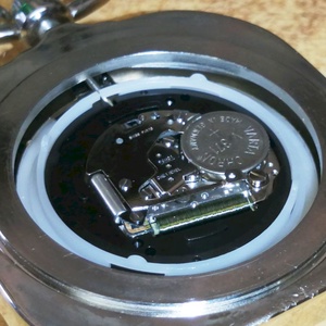 Helvetia acél tokos Svájci zsebóra Quartz szerkezettel, hibás állapotban - ékszer - karóra és ékszeróra - zsebóra - Meska.hu