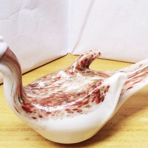 Vöcsök, kézműves művészi üvegszobor. Muránó Olaszország - otthon & életmód - dekoráció - asztal és polc dekoráció - könyvszobor - Meska.hu