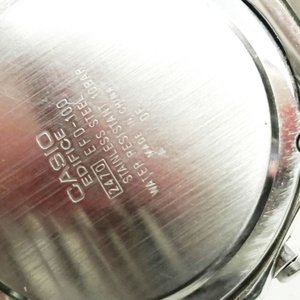 Casio Edifice edf-100, Digitális nagy kijelzős Retro Quartz karóra kiváló állapotban - ékszer - karóra és ékszeróra - karóra - Meska.hu