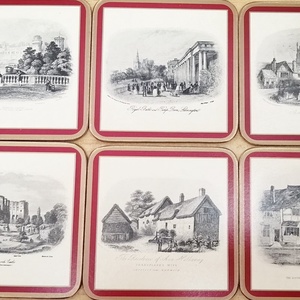 Vitange söröspohár alátét készlet eredeti dobozában Angliából - ünnepi díszek, dekorációk - húsvéti díszek és dekorációk - húsvéti tálalás - Meska.hu