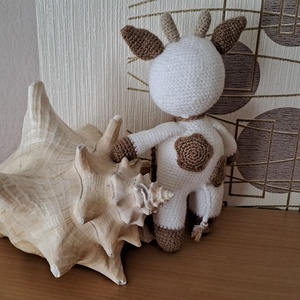 Foltos kis tehén - játék & sport - plüssállat & játékfigura - más figura - Meska.hu