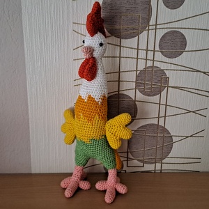 Színes kakas - Meska.hu