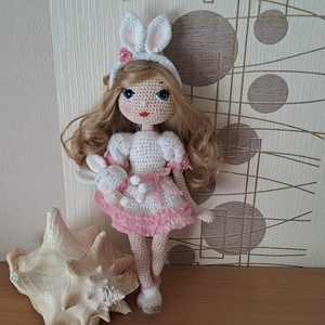 Nyuszi baba, Játék & Sport, Baba & babaház, Öltöztethető baba, , MESKA