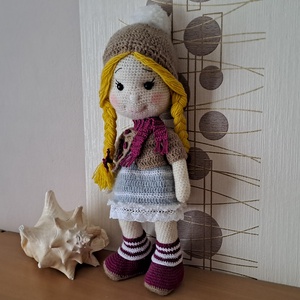 Orsi baba, Játék & Sport, Baba & babaház, Öltöztethető baba, Horgolás, Hímzés, MESKA