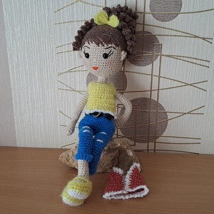 Adri baba - játék & sport - baba & babaház - öltöztethető baba - Meska.hu