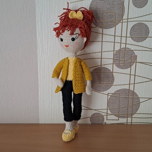 Pircsi baba, Játék & Sport, Baba & babaház, Öltöztethető baba, Horgolás, Hímzés, MESKA