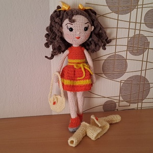 Napsugár baba, Játék & Sport, Baba & babaház, Öltöztethető baba, Horgolás, Hímzés, MESKA