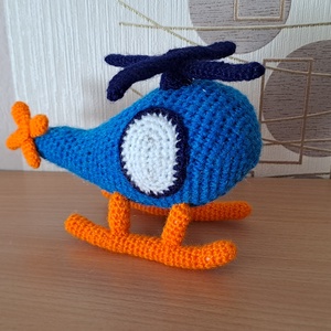 Helikopter, Játék & Sport, Baba & babaház, Játékbaba, babakellék, Horgolás, Hímzés, MESKA