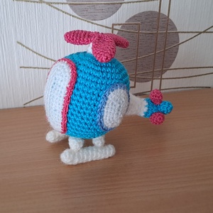 Kék helikopter, Játék & Sport, Kisautók, járművek, Repülő, Horgolás, Hímzés, MESKA