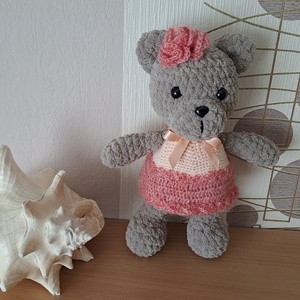 Maci ruhában, Játék & Sport, Plüssállat & Játékfigura, Maci, Horgolás, Hímzés, MESKA