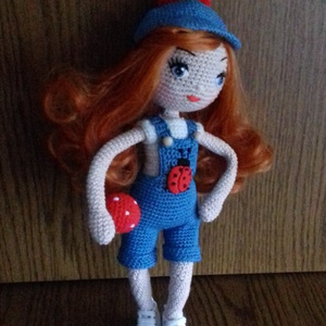 Labdás baba - játék & sport - baba & babaház - öltöztethető baba - Meska.hu