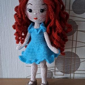 Döndri barbi, Játék & Sport, Baba & babaház, Öltöztethető baba, Horgolás, Hímzés, MESKA