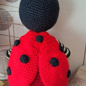 Óriás katicabogár - játék & sport - baba & babaház - játékbaba, babakellék - Meska.hu