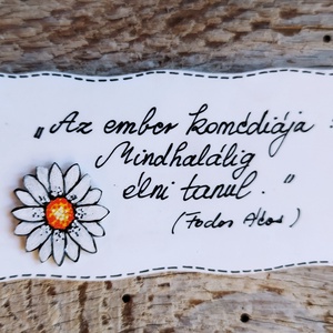 BÖLCSESSÉGEK hűtőmágnes - Meska.hu