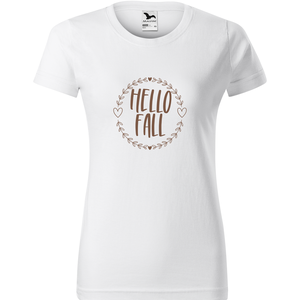 Halloween Női Póló - Hello Fall - Meska.hu
