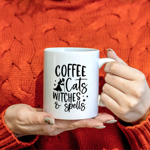 Halloween bögre - Coffee Cats, Otthon & Életmód, Konyhafelszerelés, tálalás, Tálalás, Bögre & Csésze, Fotó, grafika, rajz, illusztráció, MESKA