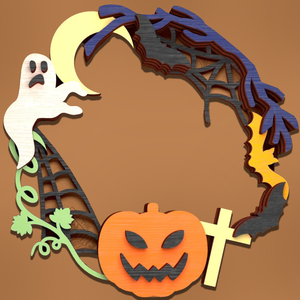 Ajtódísz, kopogtató - Halloween - otthon & életmód - dekoráció - ajtó- és ablak dekoráció - ajtódísz & kopogtató - Meska.hu
