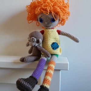 Harisnyás Pippi (Pipi Longstrom) és Nilsson úr - Meska.hu