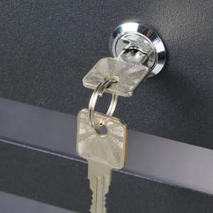 Antracit modern fém postaláda egyedi lézervágott címmel� Betekintő ablakokkal - otthon & életmód - ház & kert - postaláda - Meska.hu