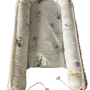 Babafészek kivehető kókuszbetéttel - baba - mama - baba ágynemű - babafészek - Meska.hu