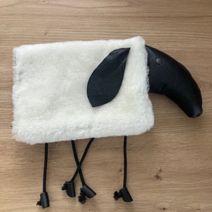 Melegítő párna búzával -Fehér bárány - szépségápolás - egészségmegőrzési kellékek - tönkölypelyvapárna - Meska.hu