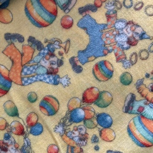 Farsangi jelmez és dekorációs anyag Bohóc - kellékek & szerszámok - méteráru - dekorációs alapanyag - Meska.hu