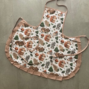 Női széles kötény - Meska.hu