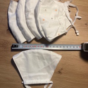 Szájmaszk 5 db Textil anyagból - ruha & divat - maszk, arcmaszk - női - Meska.hu