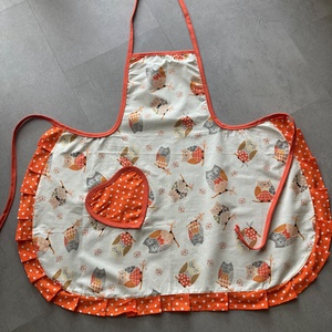 Női széles kötény, Otthon & Életmód, Konyhafelszerelés, tálalás, Konyhai textil, Kötény, Varrás, MESKA