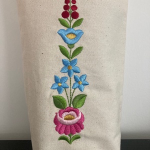 Hímzett italtasak  - otthon & életmód - konyhafelszerelés, tálalás - italos kellékek - italtartó - Meska.hu