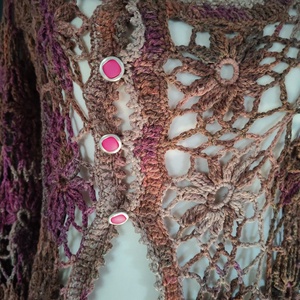 Horgolt kardigán - ruha & divat - női ruha - pulóver - Meska.hu Horgolt kardigán - ruha & divat - női ruha - pulóver - Meska.hu