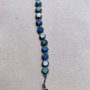 Swarowski kék árnyalatokban - Meska.hu