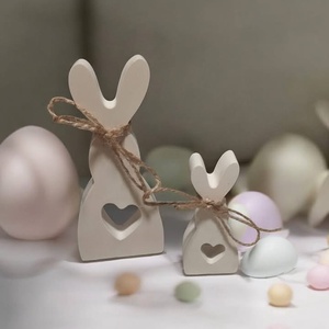 Húsvéti nyuszi pár, Művészet, Szobor, Kerámia, , MESKA