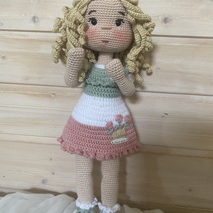 Amigurumi Lilla baba - játék & sport - baba & babaház - öltöztethető baba - Meska.hu