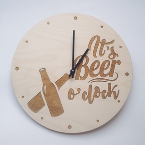 It's beer a clock- falióra  - Meska.hu