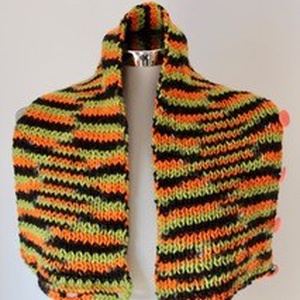 Gombolós  nyaksál - ruha & divat - sál, sapka, kendő - sál - Meska.hu