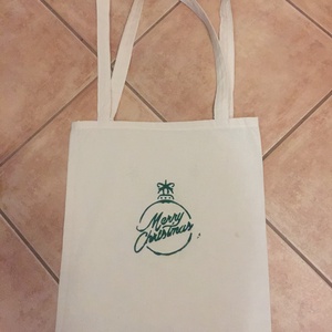 Karácsonyi  bevásárló táska - Meska.hu