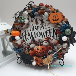 Halloweeni ajtódísz - Meska.hu